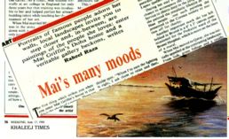 Mai's Many Moods Excerpt from the Khaleej Times Art Section