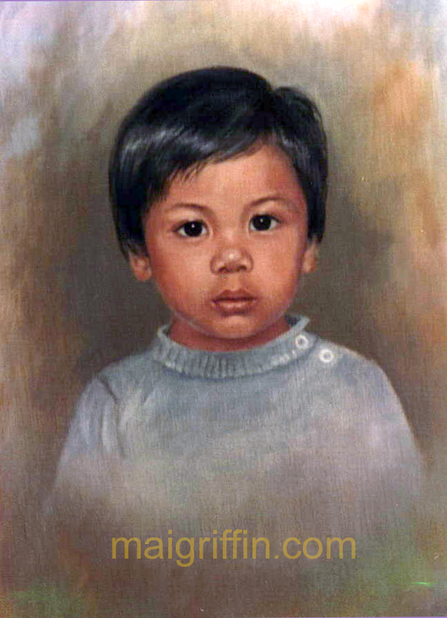 Portrait (Brunei c. 1980) by Mai Griffin