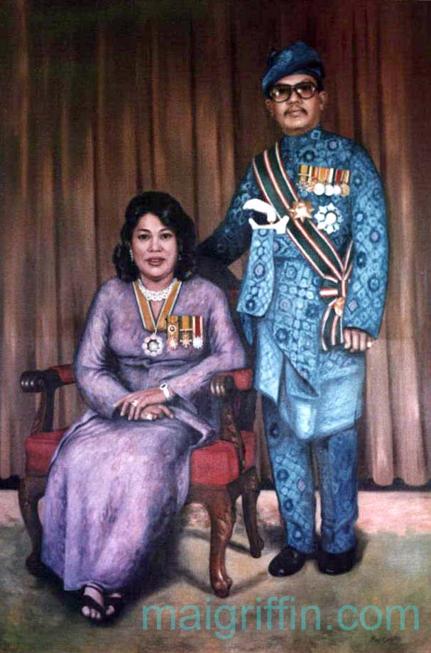 Portraits ( c.1981 Brunei) by Mai Griffin