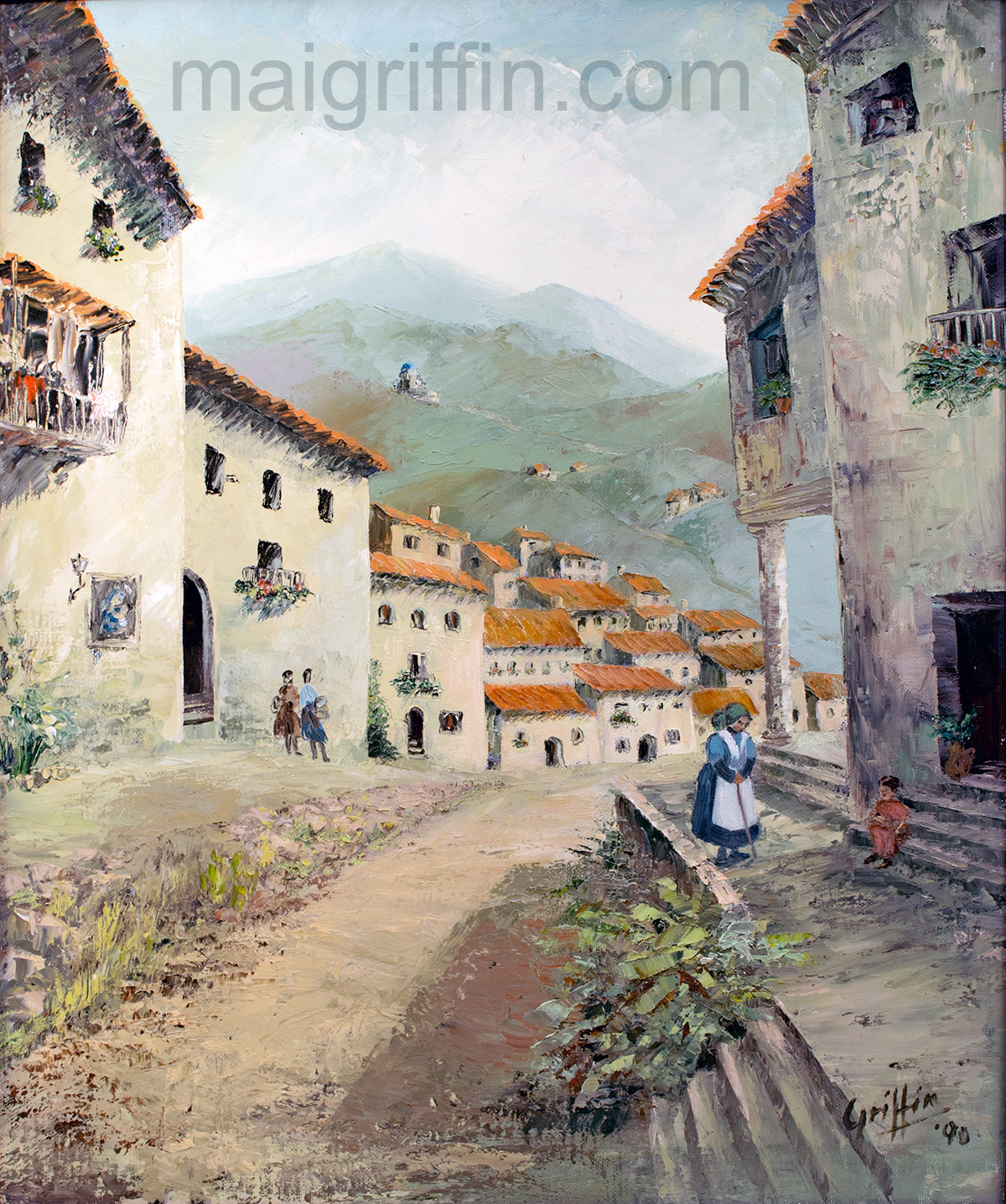 The Village Retro by Mai Griffin (c.1990)