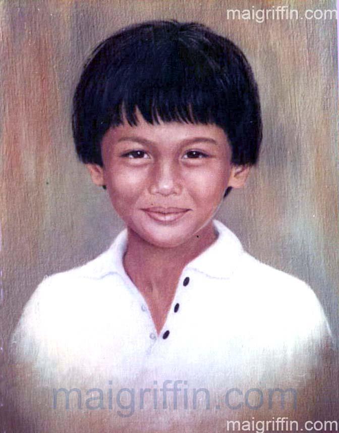 Portrait (Brunei c. 1980) by Mai Griffin