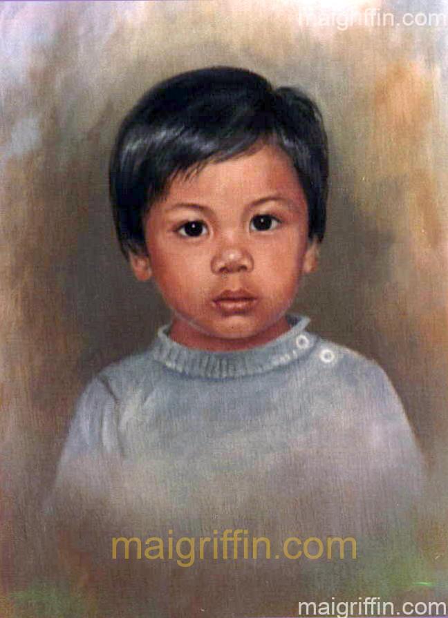 Portrait (Brunei c. 1980) by Mai Griffin