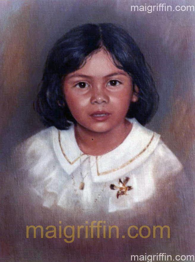 Portrait (Brunei c. 1980) by Mai Griffin