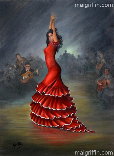 Flamenco Dancer by Mai Griffin