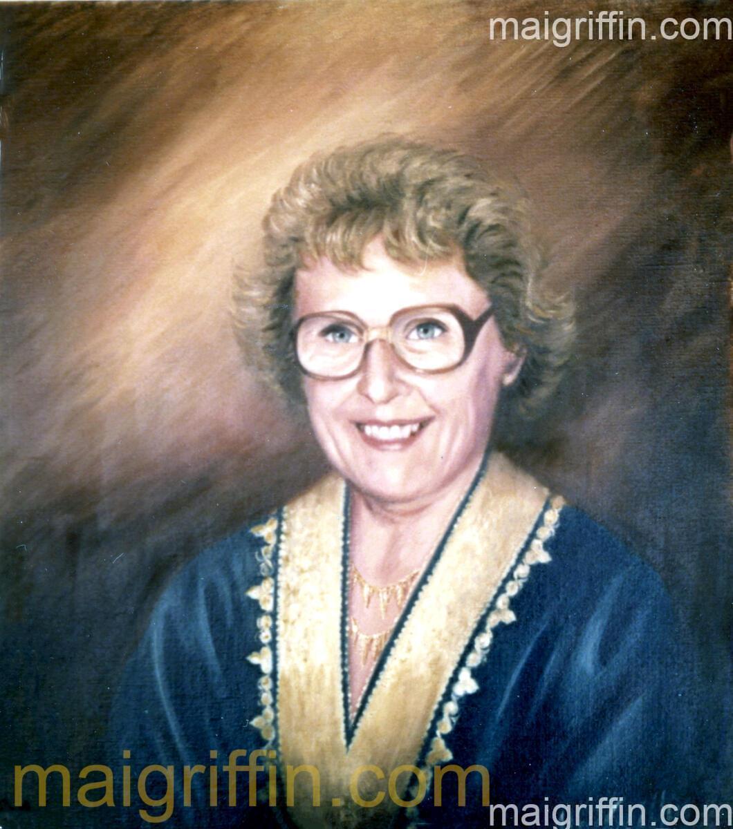 Portrait (1985) by Mai Griffin