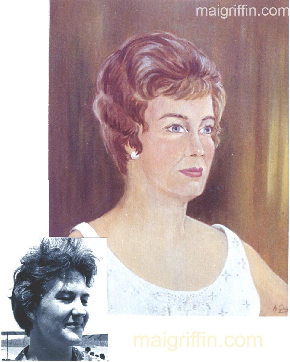 Portrait (1963) by Mai Griffin